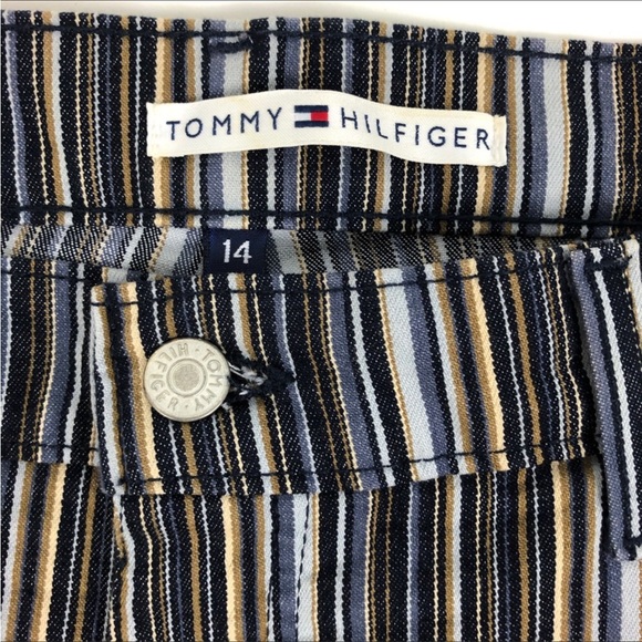 Tommy Hilfiger Multistripe Denim Pants - Picture 3 of 8